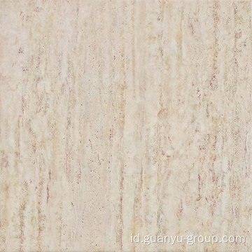 Beige Travertine pedesaan porselen ubin